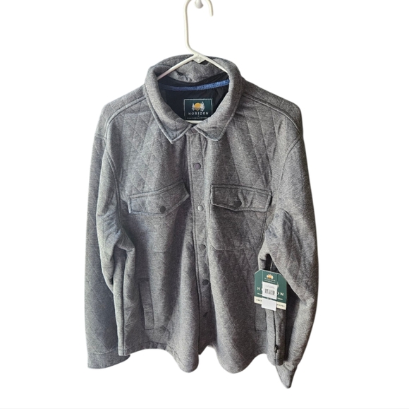 Horizon by Bass Creek Outfitters Mens Quilted Shacket Size XL Gorpcore Outdoors - Picture 6 of 11